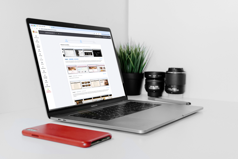 Designvorlagen und Beispiele